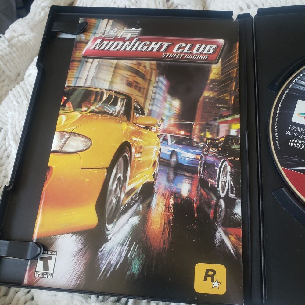 Midnight Club Street Racing PS2 w/ Manual. Very Good - Picture 4 of 6